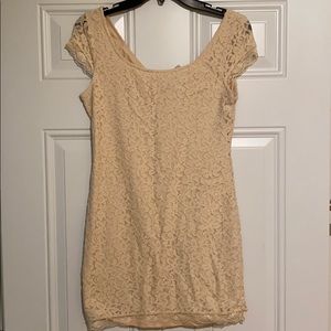 H&M Cream Lace Dress